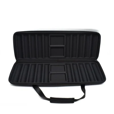 500 Piece Empty Poker Chip Case with Strong Padded Strap & Two Metal Zips - Image 1 of 4