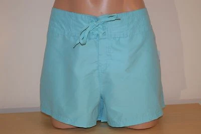 New  Island Escape Swimwear Cover-Up Boars Shorts Aqua SIZE 10 - Image 1 of 3