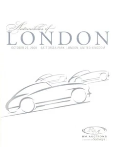 R M Sotheby's Katalog Automobile of London 28. Oktober 2009 HB - Bild 1 von 4
