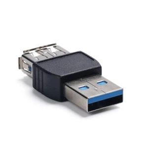 USB3.0 Female to USB3.0 Male Adapter USB3.0 Charging Converters for Laptops - Picture 1 of 8