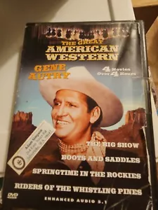 The Great American Western - Vol. 5: Gene Autry (DVD, 2003, Four Films on One... - Picture 1 of 3