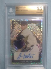 2021 Leaf Flash Navy /99 Jack Leiter #BA-JL1 Auto (BGS 9.5)