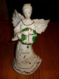 Comfort and Joy Angel Tealight Holder White #37182 New in Box - Picture 1 of 1