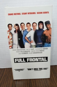 Full Frontal VHS 2000 Vintage Julia Roberts, David Duchovny, Nicky Katt - Picture 1 of 7