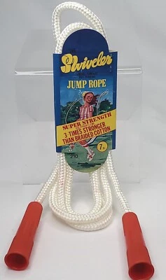 VTG 1983 Kmart “The Swiveler” Jump Rope 7 Feet Long - Super Strength - Kids Toy - Imagem 1 de 4