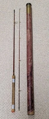 Varilla giratoria Heddon vintage modelo 135 estándar con tubo excelente estado  Foto 1 de 4