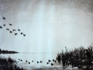 HOWARD WILLIS BROWN - Etching, - Picture 1 of 2