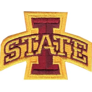 Iowa State Cyclones Primary Logo NCAA College Iron On Embroidered Patch - Picture 1 of 1