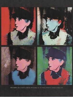 Andy Warhol - Quattre Portrait De Man Ray - 1975 • 20.65€