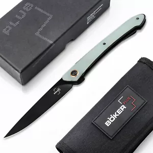 Böker Plus Urban Spillo Jade G10 Gentleman Taschenmesser 440C EDC ✔️ 01BO357 - Bild 1 von 13