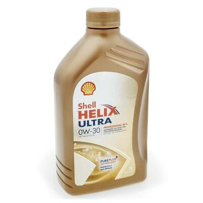 1 Liter original Shell Helix Ultra Prof. AV-L 0W30 Motoröl Porsche C30 ACEA C3 - Bild 1 von 2