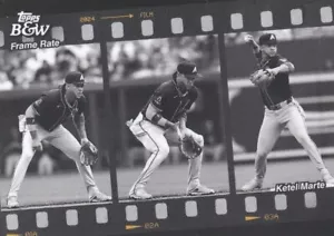 Ketel Marte ARIZONA DIAMONDBACKS TOPPS 2024 BLACK & WHITE FRAME RATE FR2 - Picture 1 of 1