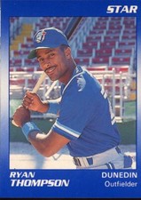1990 Star Dunedin Blue Jays RYAN THOMPSON RC BLUE JAYS CHESTERTOWN MD