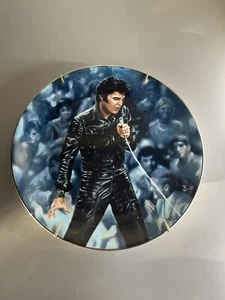 Bradford Exchange Elvis Presley '68 Comeback Special Collector Plate - Bild 1 von 3