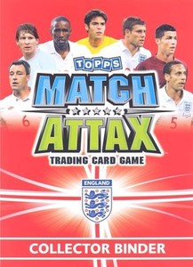 MATCH ATTAX ENGLAND 2010 BASE / BASIC CARDS  BY TOPPS 2010       CHOOSE