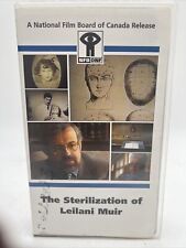 The Sterilization Of Leilani Muir Vhs Cassette Rare Documentary NFBONF Canada