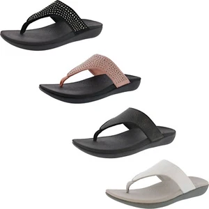 CLARKS DAMEN BRIO VIBE COMFORT FLIP-FLOPS - Bild 1 von 11