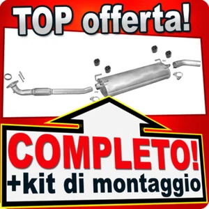 Scarico Completo per IVECO DAILY III 2.3 2.8 3.0 TD HDi +Tubo anterior Marmitta - Foto 1 di 1