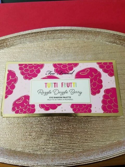 100 Authentic Too Faced Razzle Dazzle Berry Palette Retail