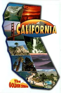 Kalifornien, Golden State, Postkarte, Don Ceppi, Vivid Image™, Colorscope Postkarte - Bild 1 von 2