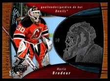 2008-09 McDonald's Upper Deck Profiles Martin Brodeur New Jersey Devils #PRO7