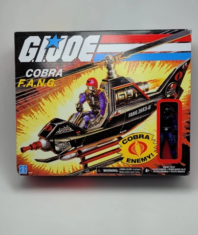 Hasbro GI Joe Retro Classic COBRA F.A.N.G Action Figure NIB SEALED Cover