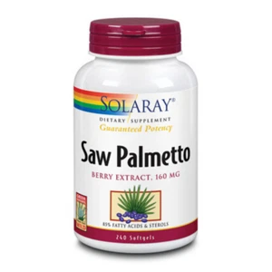 Solaray Guaranteed Potency Saw Palmetto Berry Extract, Softgel (Btl-Plastic) - Picture 1 of 1