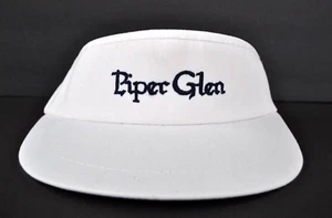 *PIPER GLEN GOLF CLUB* HIGH CROWN TOUR GOLF VISOR *IMPERIAL HEADWEAR* made in US - Picture 1 of 3