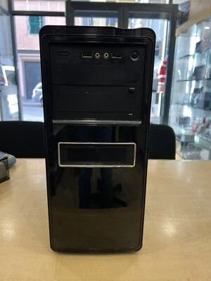 Computer Tower Intel Core 2 Duo Ram4 Hd500 Masterizzatore Windows 10 Perfetto - Immagine 1 di 4