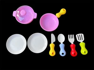 Puppenküche Set für 14" Puppenteller Besteck Kochtöpfe - Bild 1 von 5