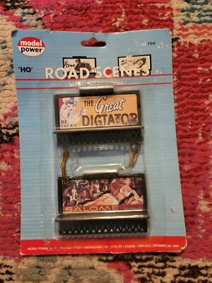 NEW NIP Road Scenes 'HO' Lited Billboard model power miniature old advertisement - Image 1 of 4