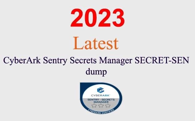 CyberArk Sentry Secrets Manager SECRET-SEN dump GUARANTEED (1 month update) - Image 1 of 1