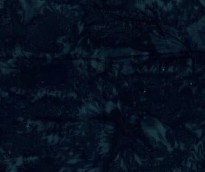 Hoffman California Batik Fabric Black Jade 3 Yard Cut - Picture 1 of 2