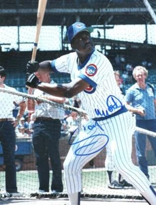 GARY MATTHEWS CHICAGO CUBS SIGNED AUTOGRAPHED 8X10 PHOTO W/ COA - Picture 1 of 1