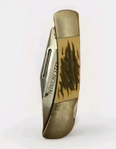 WINCHESTER 2 1/2" Single Blade Folding Pocket Knife NEVER USED - Picture 1 of 5