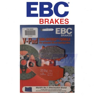 EBC Rear Semi-Sintered V Brake Pads for 1995-2012 Kawasaki ZX600 Ninja ZX-6R oc Foto 1 de 4