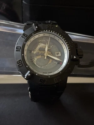 Reloj Invicta - Cuarzo Subaqua DRAGÓN Platino MOP Modelo F0060 GMT Foto 1 de 4