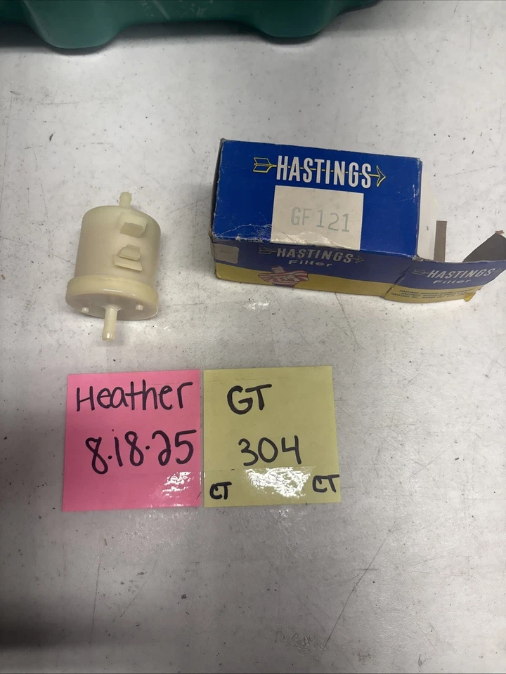 Filtro de combustible Hastings GF121 NUEVO. Hecho en USA. Foto 1 de 4