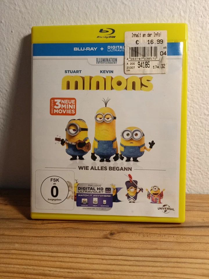 Minions wie alles begann Animation Universal | Blu-ray | 2015 - Bild 1 von 2