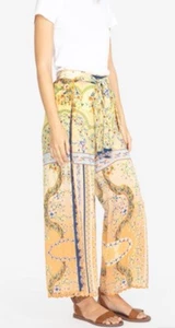 Johnny Was Floral Summer Flowy Wide Leg Pants SZ S - Picture 1 of 9