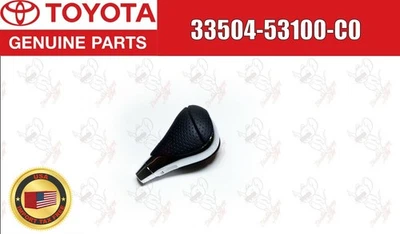 LEXUS Genuine Shift Knob LEATHER BLACK ISF CT200H IS250 IS350 RX300 RX350 CT OEM - Image 1 of 4