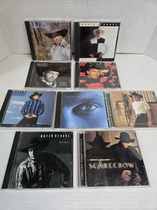 Garth Brooks CD Lot No Fences Fresh Horses Sevens The Chase Scarecrow Beyond  - Picture 1 of 4
