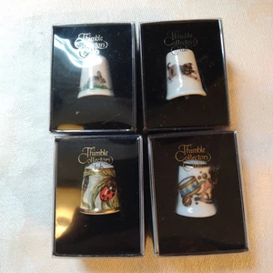 NIB-Timble Collectors Club-4 Timbles 1 Cat 1 Ladybug 1 Bunnies 1 Rocking Horse - Picture 1 of 14