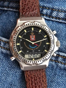 DPW Military Scuola Militare Di Equitazione Breitling Chronograph Pluton 3100 - Picture 1 of 10