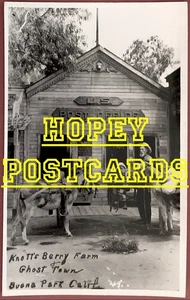 KNOTT’S BERRY FARM, Buena Park ~ POSTAMT ~ GEISTERSTADT ~ ECHTFOTO-Postkarte - Bild 1 von 1