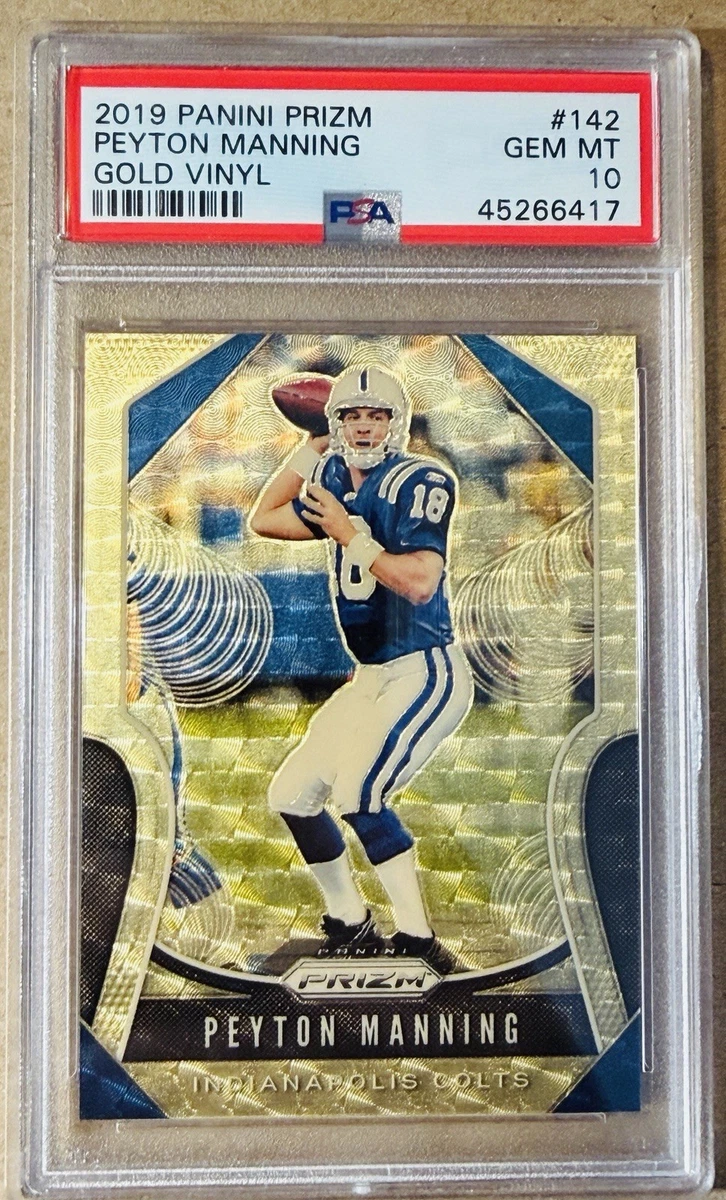 Peyton Manning Football Grade 10 Rookie Sports Trading Cards