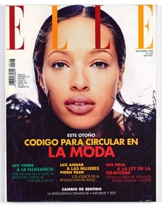 ELLE Spain Magazine No.108 September 1995 - BRANDI QUIÑONES, JODIE KIDD - Bild 1 von 12