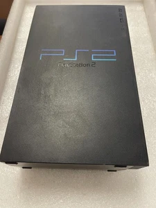 Sony PlayStation 2 PS2 Schwarz SCPH-39001 nur Konsole ohne Kabel - Bild 1 von 5