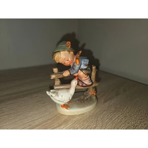 Vintage Hummel Figur "Barnyard Hero" TMK 2 #195 2/0 4" Goebel Figur Germany - Bild 1 von 8