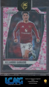 2024-25 Panini Prizm #132 Alejandro Garnacho Choice Cherry Blossom #/20 G3T - Imagen 1 de 2